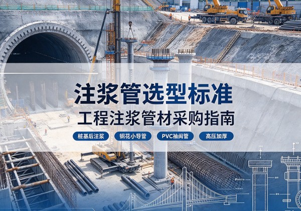 临湘注浆管选型标准